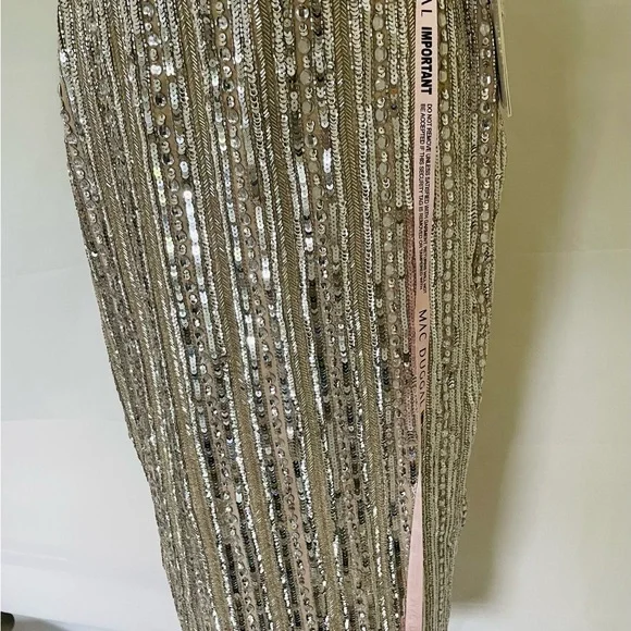 NWT $798 Mac Duggal 93831 beaded party wedding dress size 6  display picture 2